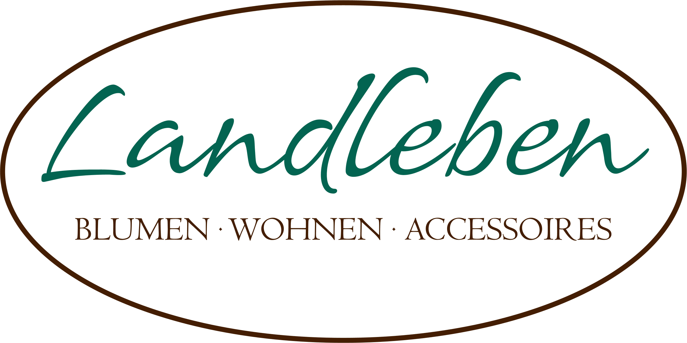 Das bisherige ovale Landleben Logo